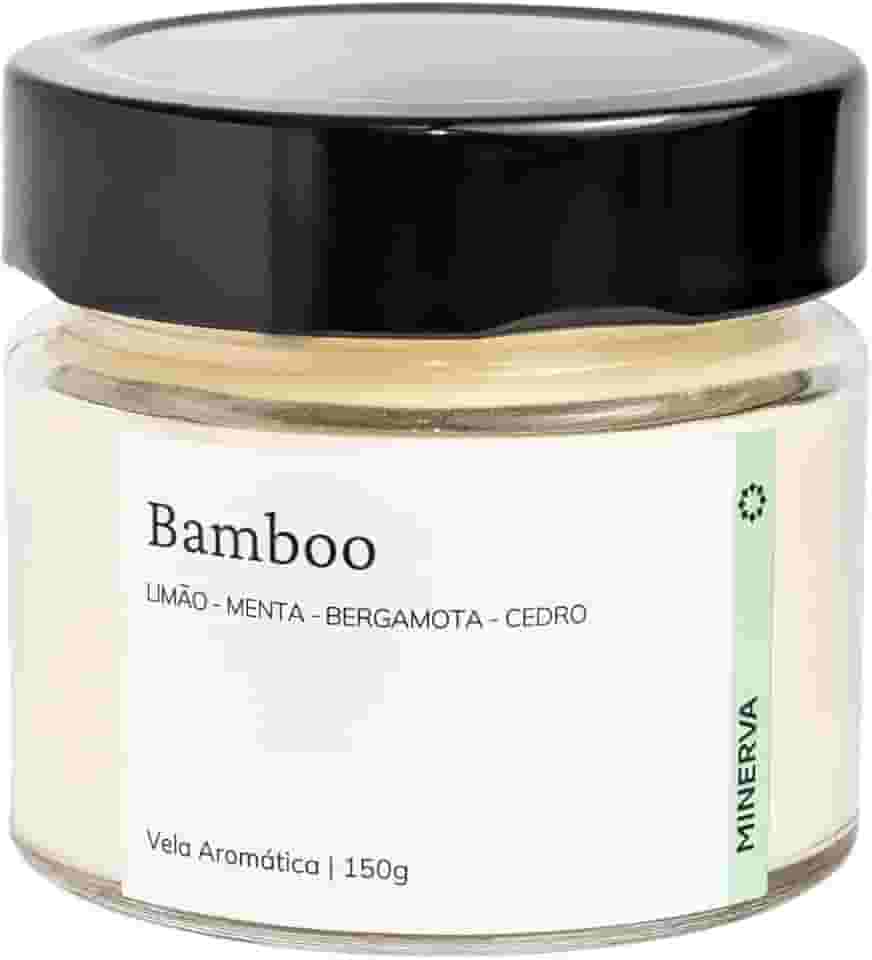 MINERVA - Vela Aromatica Perfumada Casa Limpa Bambu Bamboo - 150g