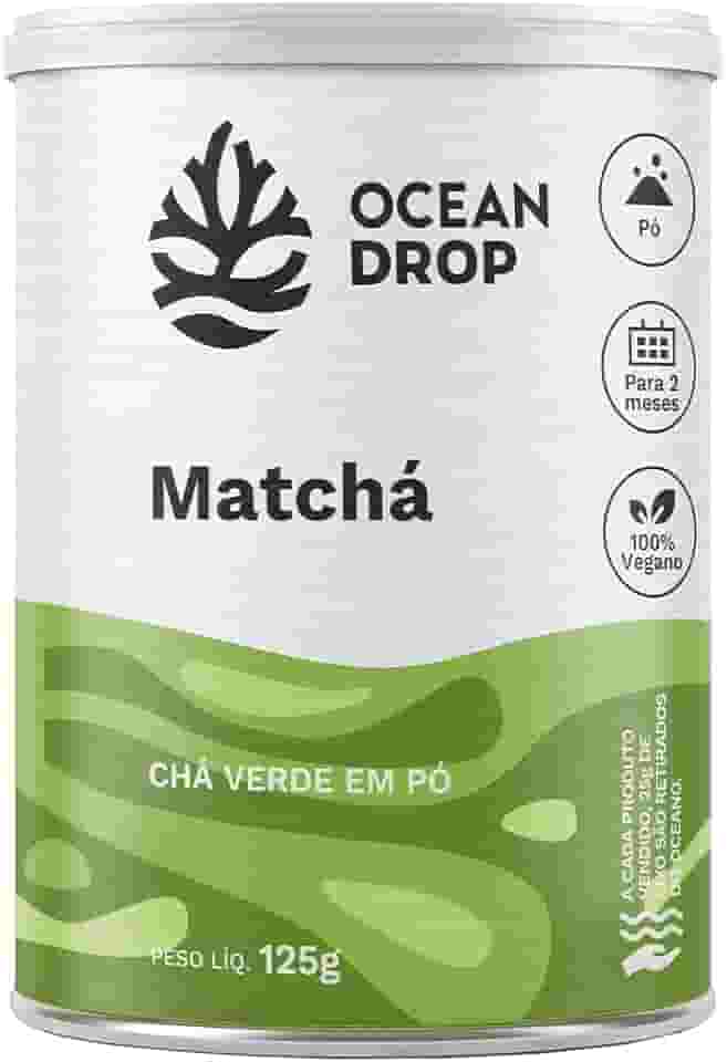 Matchá em pó 125g - Ocean Drop