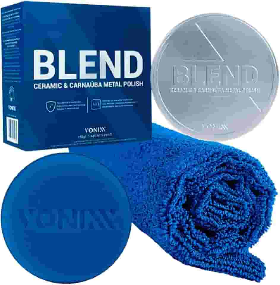 Produto Para Polir Partes Metálica Blend Metal Polish Vonixx