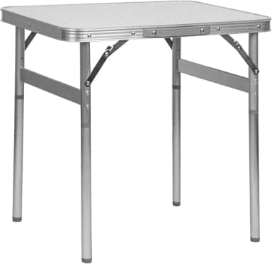 Mesa Dobrável De Alumínio Com Tampo De Mdf, 60 cm x 45 cm, Palisad
