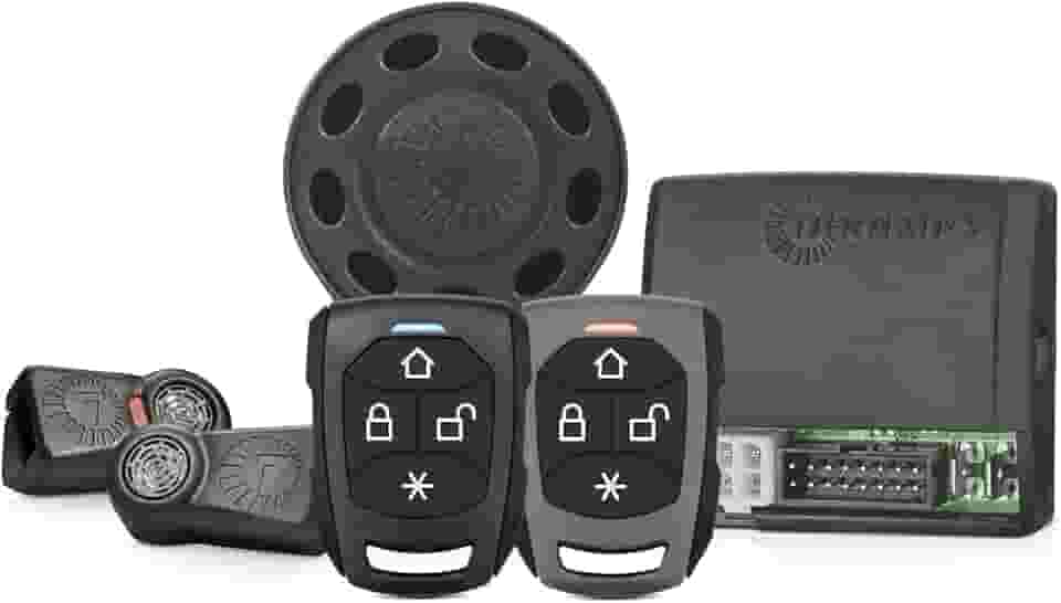Alarme Automotivo Taramps TW20 P G4 01 Controle TR2P Presença 01 Controle TR2 Normal Alarme Automotivo, Preto