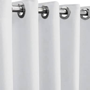 Cortina Blackout/Blecaute Em Tecido Corta Luz Para Sala, Quarto e Escritorio 3,00M x 2,50M | Admirare (3,00M X 2,50M, Branca)