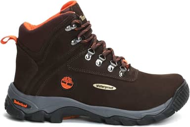 Bota adventure impermeável Timberland White-Ledge Masculino Waterproof, Couro hidrofugado (Marrom, BR, Adulto, Numérico, 43)