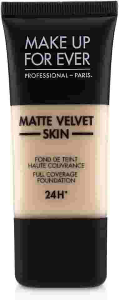 MAKE UP FOR EVER Base de cobertura total de pele de veludo fosco R210 - ALABASTER ROSA 1,5 oz/30 mL
