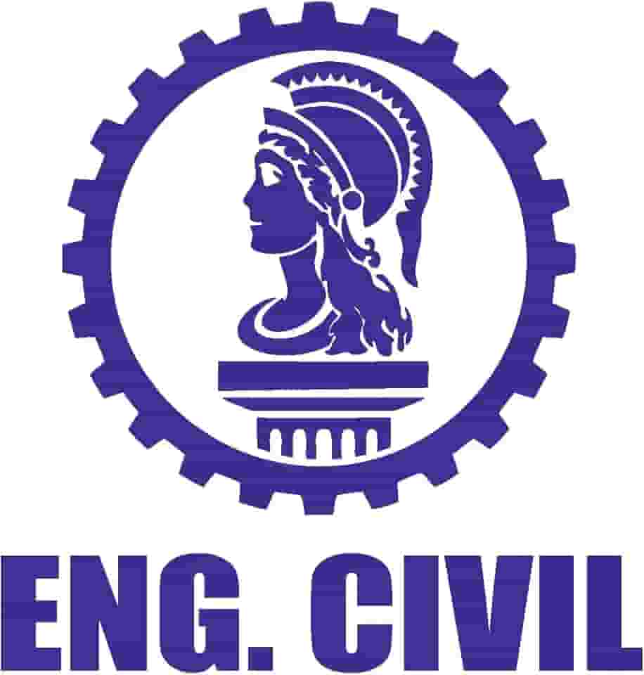 Adesivo Profissão Engenharia Civil para Estudantes Engenheiro Ideal para notebook carro portas Parede vários tamanhos (AZUL MARINHO, 33,4x35cm)