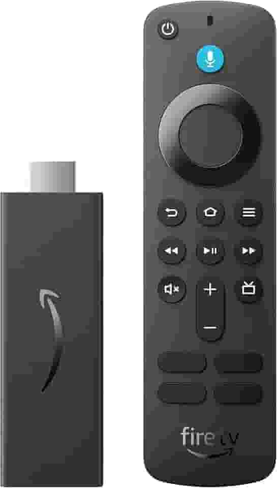 Fire TV Stick HD (Geração mais recente) | Com controle remoto por voz com Alexa (inclui comandos de TV), controles de casa inteligente e streaming em HD