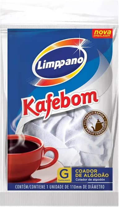 Limppano Coador Kafebom Tamanho G