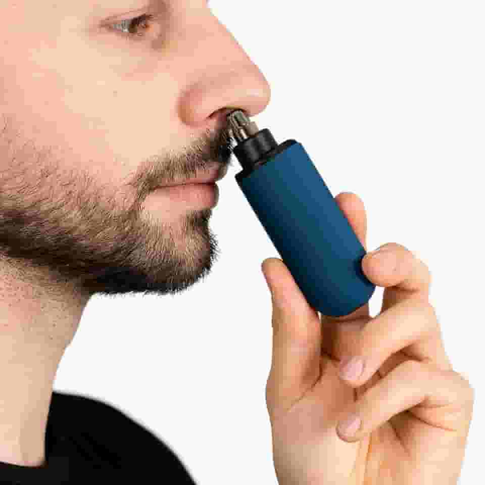 Aparador de Pelos NARIZ OUVIDO SOBRANCELHA, sem dor, portatil, multi uso, lamina aço inoxidavel, Silencioso, Portátil, Lavável, ORIGINAL marca, PREMIUM friday