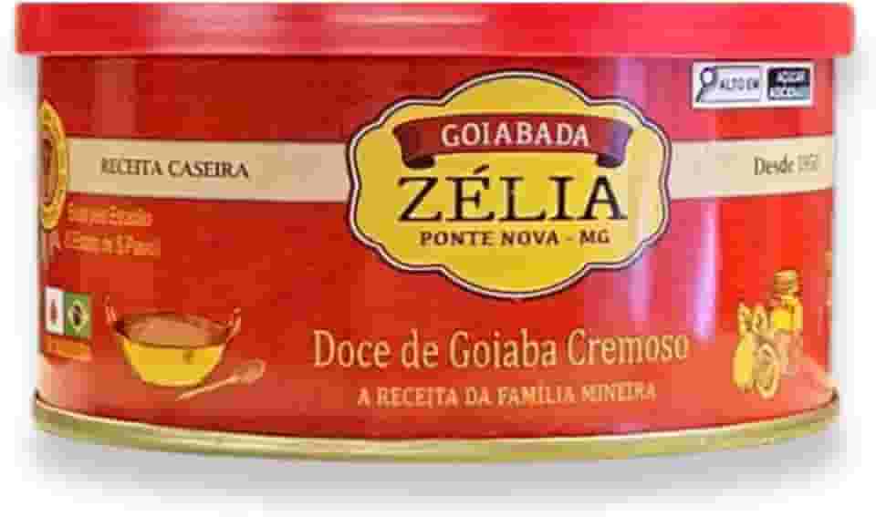 Goiabada Cascão Zélia Cremosa 400g | Doce de Goiaba Tradicional Mineiro, Sabor Autêntico e Receita Caseira | Feita no Tacho com Pedaços de Goiaba | Ideal para Cafés e Sobremesas | Sem Conservantes”