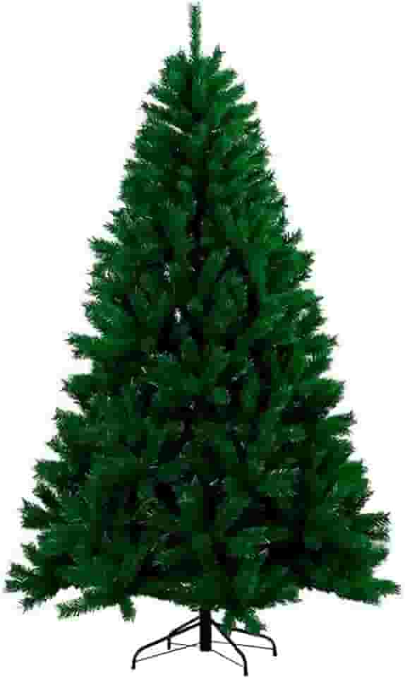 Árvore de Natal Luxo Pinheiro 1,80m 800 Galhos — Cheia, Realista e Elegante Natal Encantador Decoração de Casa Decoração Natalina Inesquecível Base de Ferro Reforçada Resistente Linha Super Premium®