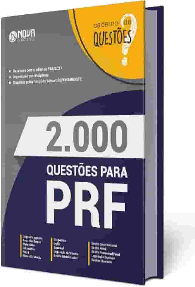 2000 Questões para PRF - Gabaritadas