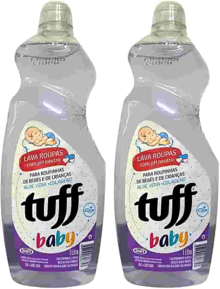 Lava Roupas Tuff Baby | Hipoalergênico e Suave para a Pele Sensível de Bebês e Crianças