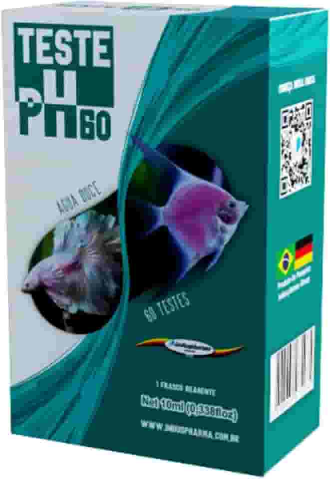 TESTE DE PH ÁGUA DOCE 60 TESTE INDUSPHARMA