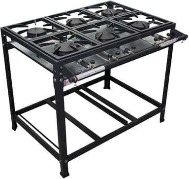 Fogão 6 Bocas Alta Pressão Linha Prime Itajobi