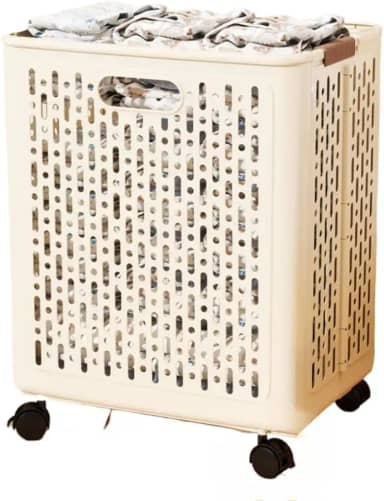 Cestos De Roupa Suja organizador com rodinhas brinquedos Dobráveis Multifuncionais Portáteis 45x38x26cm