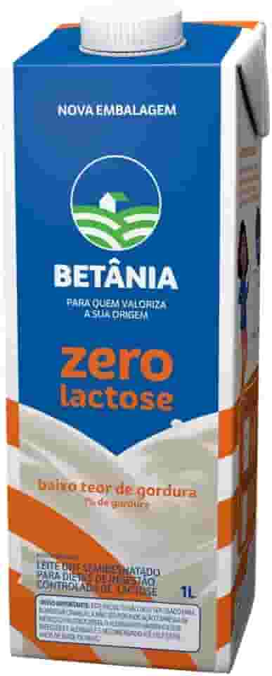 Betânia Leite UHT Semidesnatado Zero Lactose 1L
