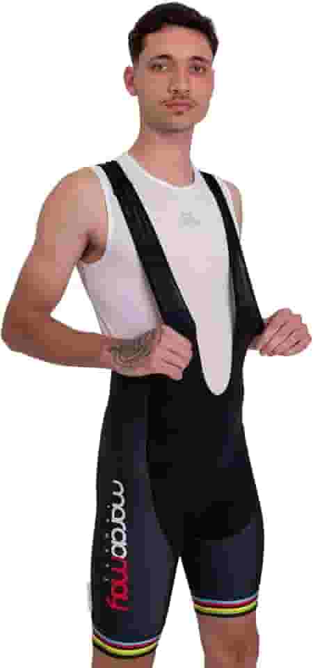 Bretelle de Ciclismo Márcio May Pro Campeão Mundial - Gel