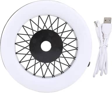 Lâmpada de Luzes de narguilé Com Controle Remoto, Painel de Lâmpada LED de narguilé de Iluminação RGB 16 Cores, Luz Multicolorida Luz de Anel LED de narguilé, Acessórios para