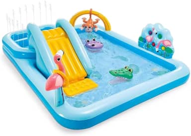 Piscina Playground Aventura Na Floresta 493l Intex