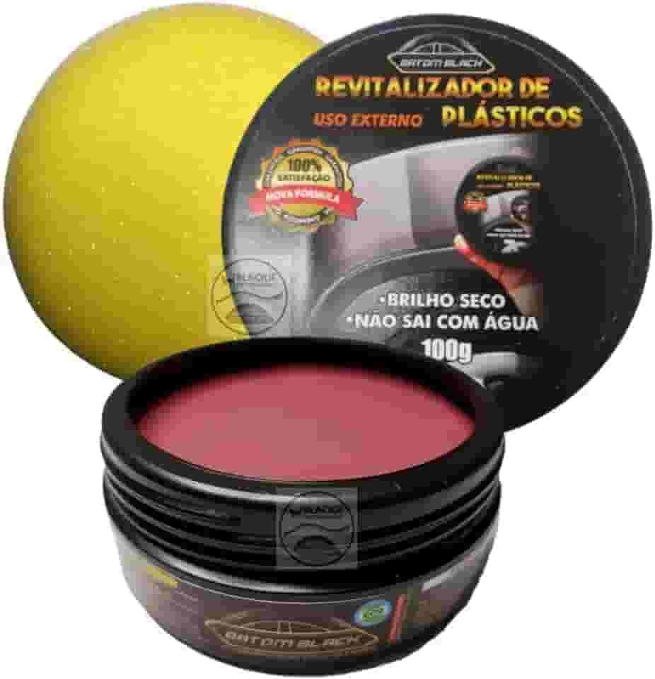 Cera Revitalizadora de Para-choque e Plásticos Com Carnaúba