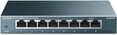 Switch TP-Link TL-SG108, Gigabit, 8 portas 10/100/1000Mbp