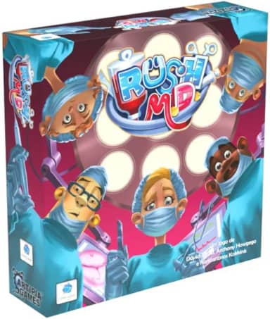 Conclave Rush M.D. Jogo de Tabuleiro Cooperativo e Estratégico para 6 Jogadores+12 Anos