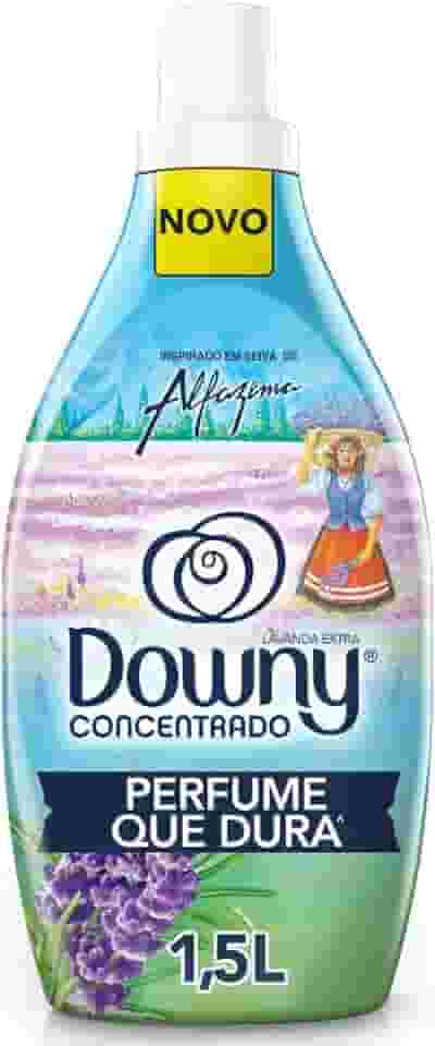 Downy Amaciante Concentrado Seiva de Alfazema 1.5L, Rende 6L, Perfume com Lavanda