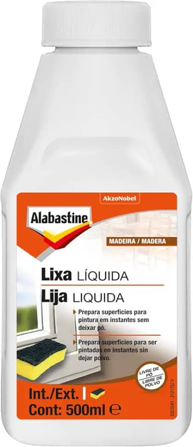 LIXA LÍQUIDA 500ML - ALABASTINE