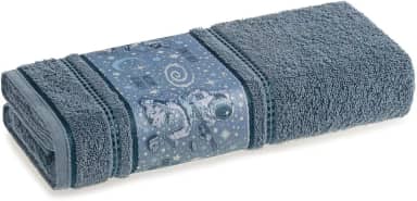 Toalha de Banho Infantil Divertida Kids Temática Lúdica Algodão Macia Karsten (Espacial)