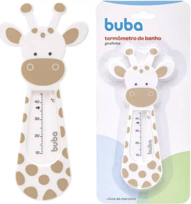 Termômetro De Banheira Para Banho Bebê Girafinha Buba