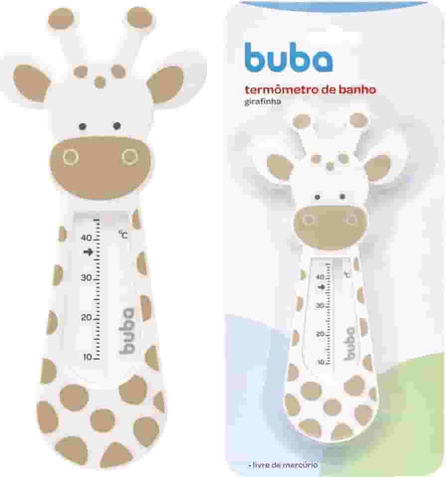 Termômetro De Banheira Para Banho Bebê Girafinha Buba