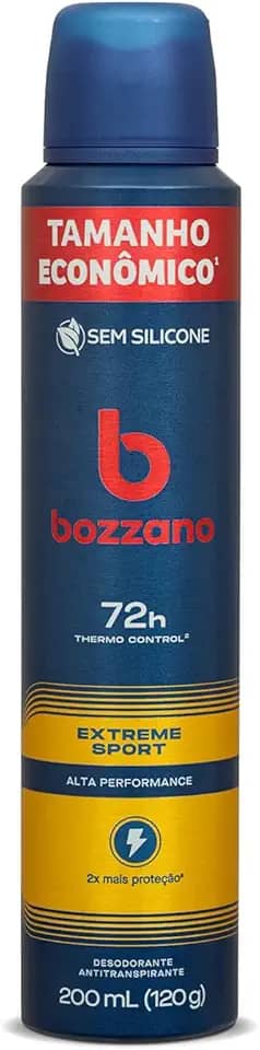 Bozzano Desodorante Extreme Sport Aerossol Antitranspirante Masculino 200ml