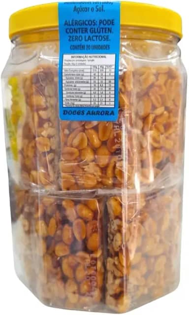 Doce Pé De Moleque Crocante Pote 800g AURORA