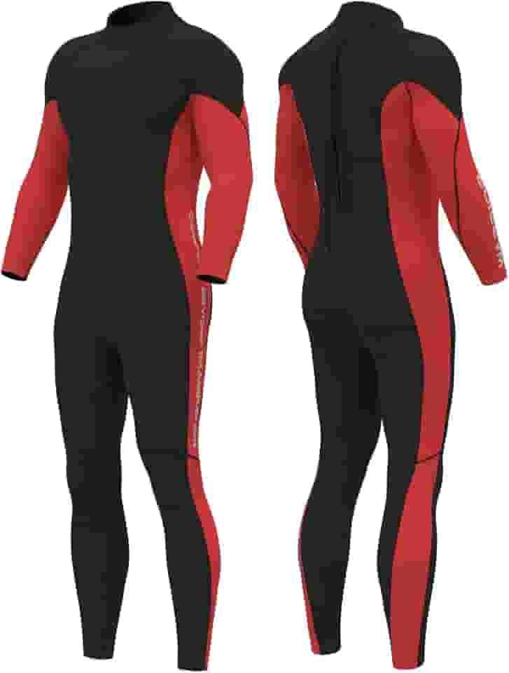 Roupa de mergulho masculina e feminina 3 mm neoprene macacão corpo inteiro Keep Warm Mergulho Ternos para esportes aquáticos para homens e mulheres jovens