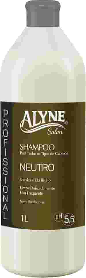 Alyne, Shampoo para cabelos, Neutro, 1 Litro, Verde