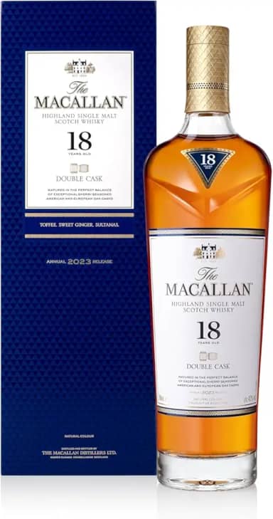 The Macallan 18 Anos Double Cask Scotch Whisky Escocês 700ml