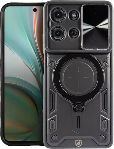 Gshield Capa Case Capinha Discovery para Motorola (Preta, Moto G75 5G)