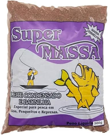 Massa De Pesca Isca Em Pó Sabor Leite Cond. e Baunilha 500g