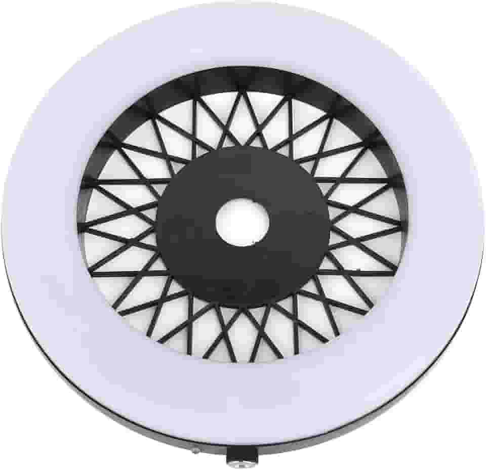 TOPINCN Anel de Luz LED para narguilé, RGB 16 Cores Iluminação Painel Redondo de Lâmpada de narguilé Com Controle Remoto para Decoração de Bar de Festa Em Casa, Luz Decorativa LED