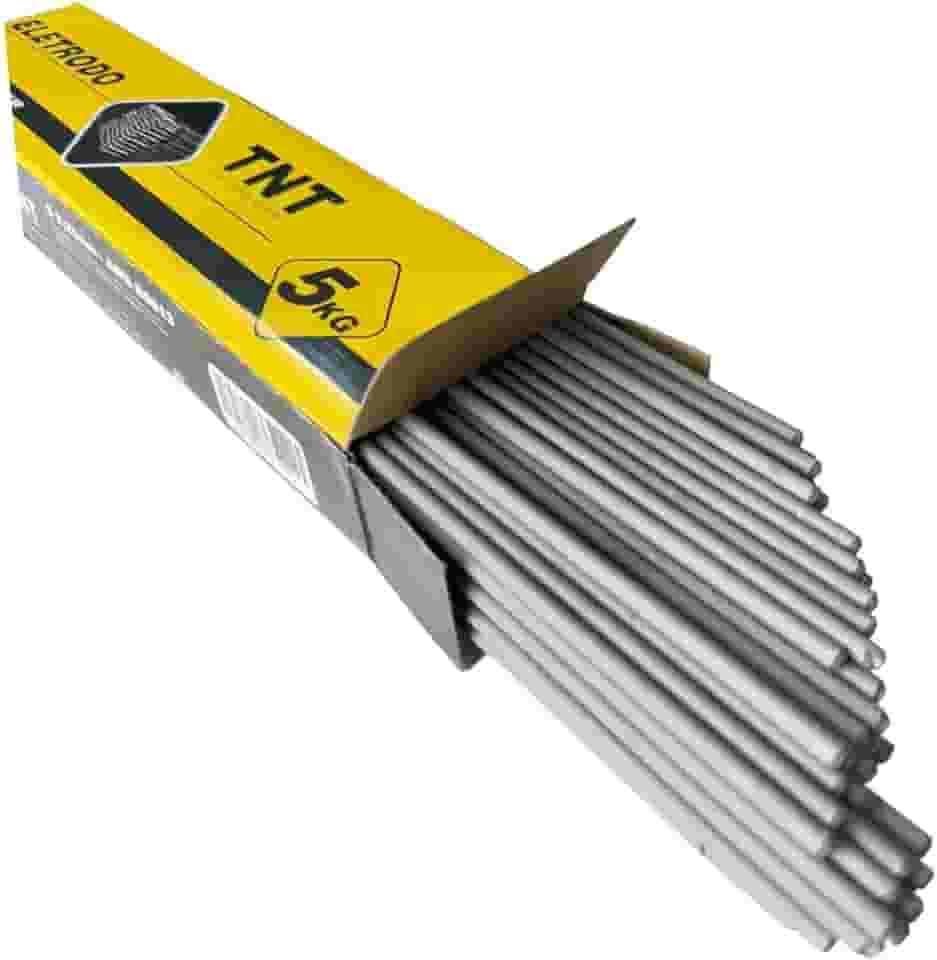 TNT Eletrodo para Solda Elétrica 6013 Tamanhos: 2,50mm, 3,25mm ou 4,00mm Caixa c/5kg (2,50mm)