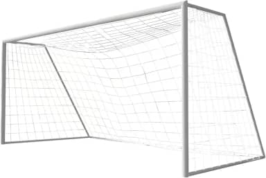 Rede Futebol Society 4.2x2.3x1.8m – Nylon Reforçado Durável – Resistência Climática para Escolinhas e Campos
