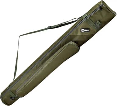 Bolsa Porta Varas Capa de Proteção Pescador com Alça Lateral de Transporte Carregamento Bolso Externo Pesca Esportiva Profissional Tralhas Leve e Fácil