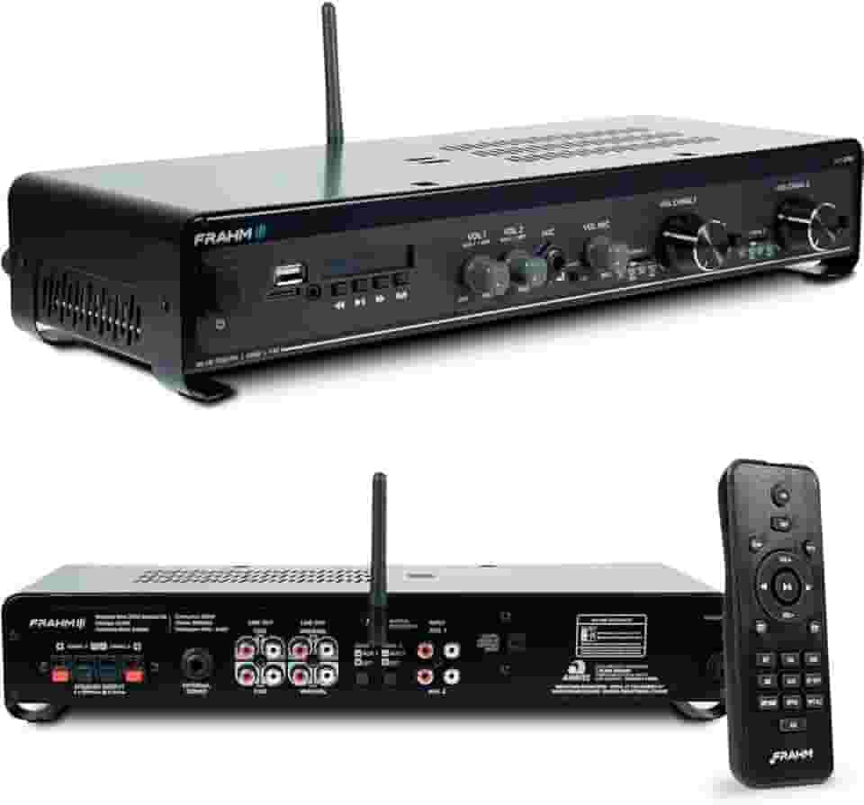 Amplificador Receiver SLIM 2700 OPTICAL G5 160W RMS Bluetooth Bivolt 4 Ohms Frahm - 32108