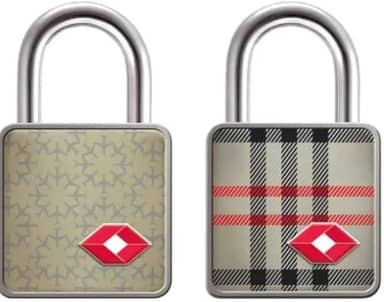 Papaiz, Cadeado TSA 2 Cadeados mesma chave