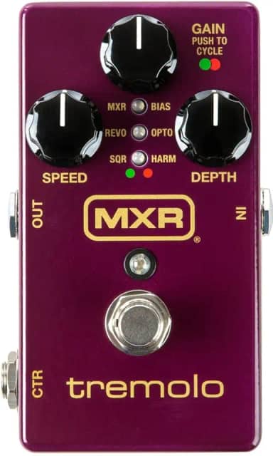 Jim Dunlop Pedal de efeitos MXR Tremolo (M305)