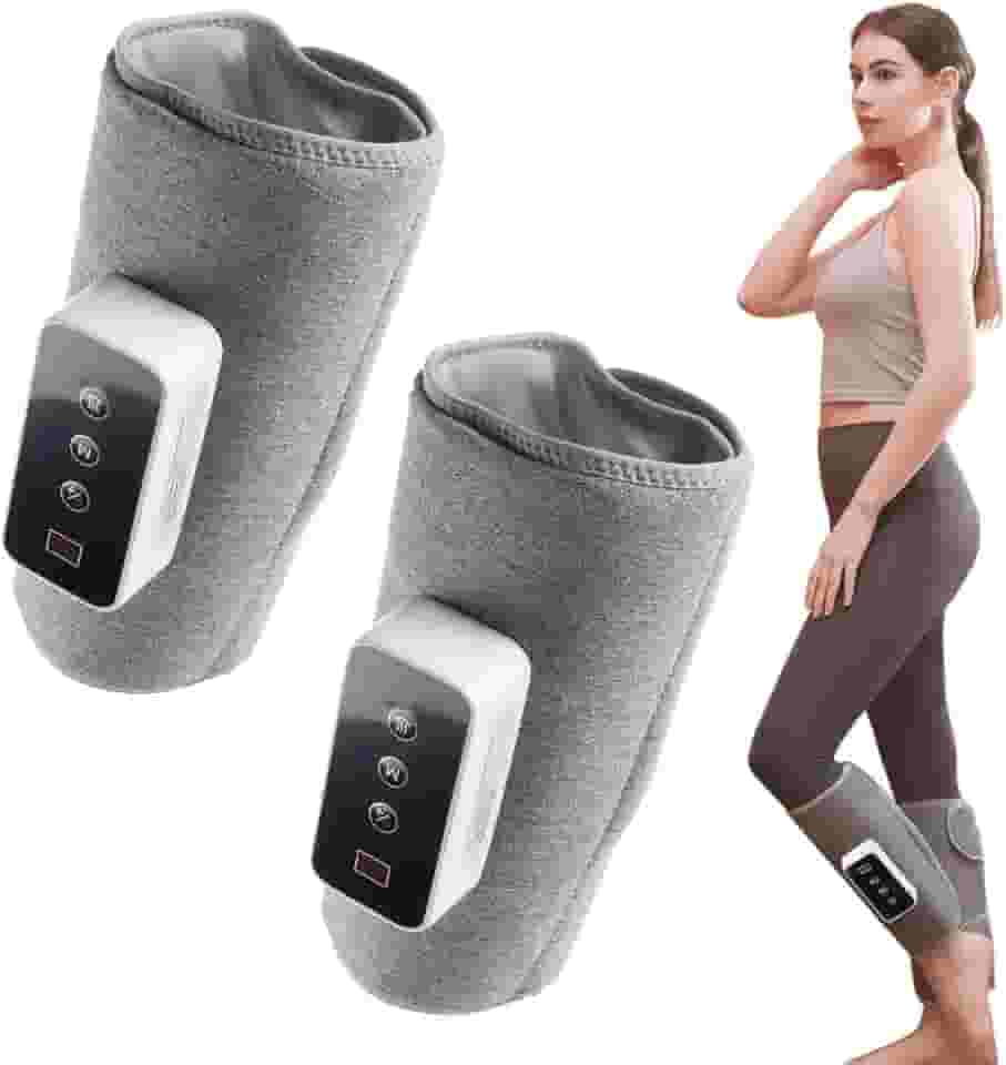 Massageador de Panturrilha sem Fio Relaxshop, Compressão de Pernas, Massageador de Panturrilha, Braço sem fio, Portátil, Profissional, Confortável, Massagem para Pés e Panturrilhas