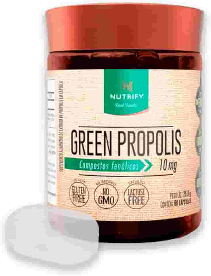 Kit Green Propolis Nutrify 60 Cápsulas + Porta Cápsulas