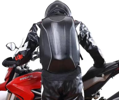Mochila Bag Moto Motocross Motoboy Motoqueiro à prova d'água Impermeável Reflexivo Porta Capacete
