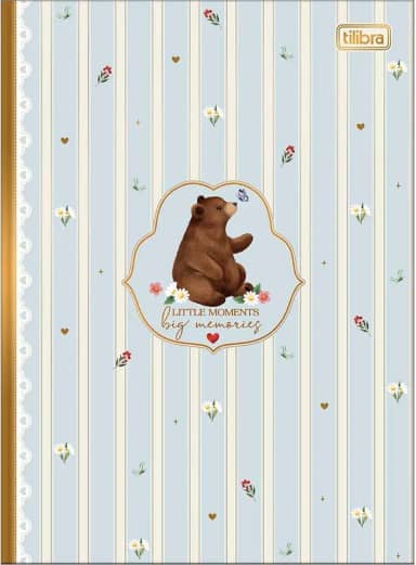 Caderno Loveland Brochura Colegial TILIBRA - 80 Folhas (Azul)