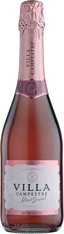 ESPUMANTE ROSE DOCE VILLA CAMPESTRE - 650 ML